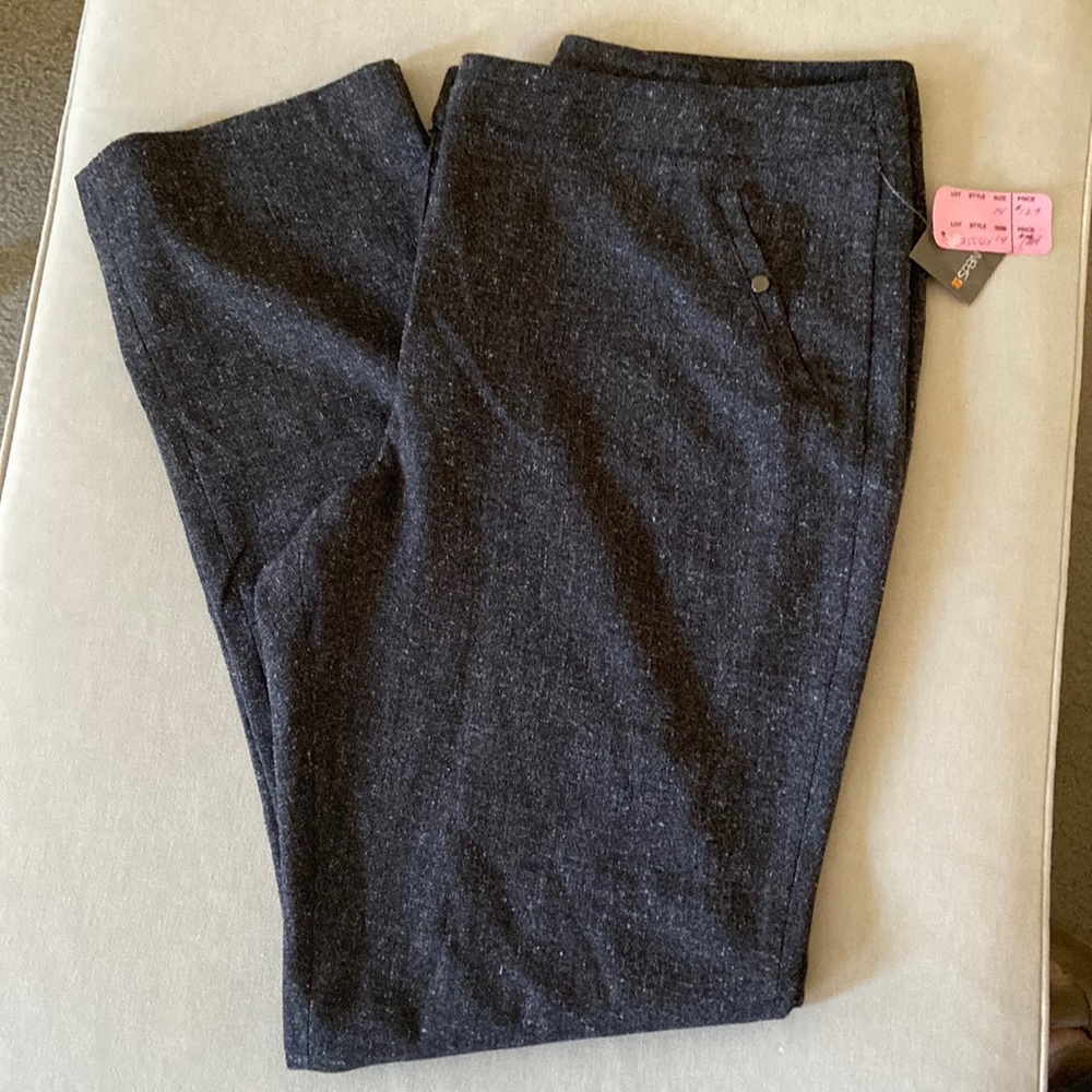 Spanner charcoal grey trousers NWT
